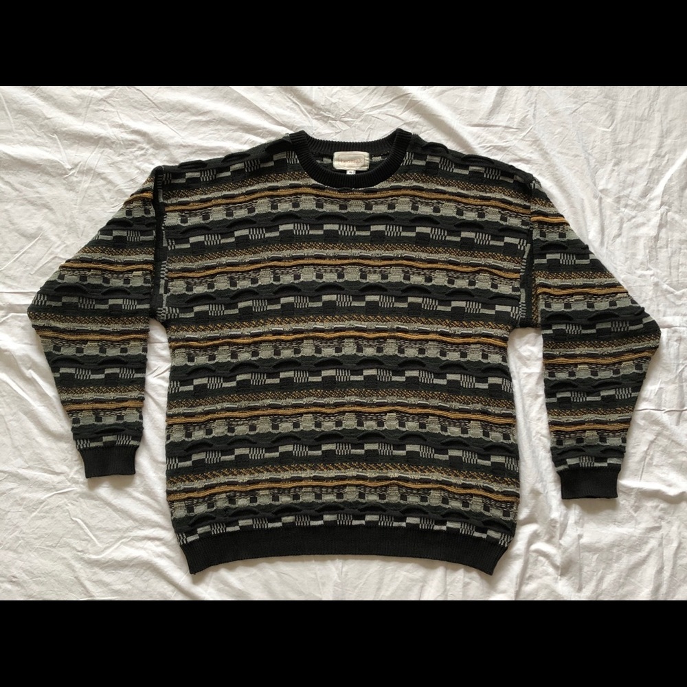 Vintage Men’s Leoniak Coogi Style Sweater Size XL